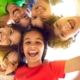 Lachende Kinder im Kreis | Kinderkarate München