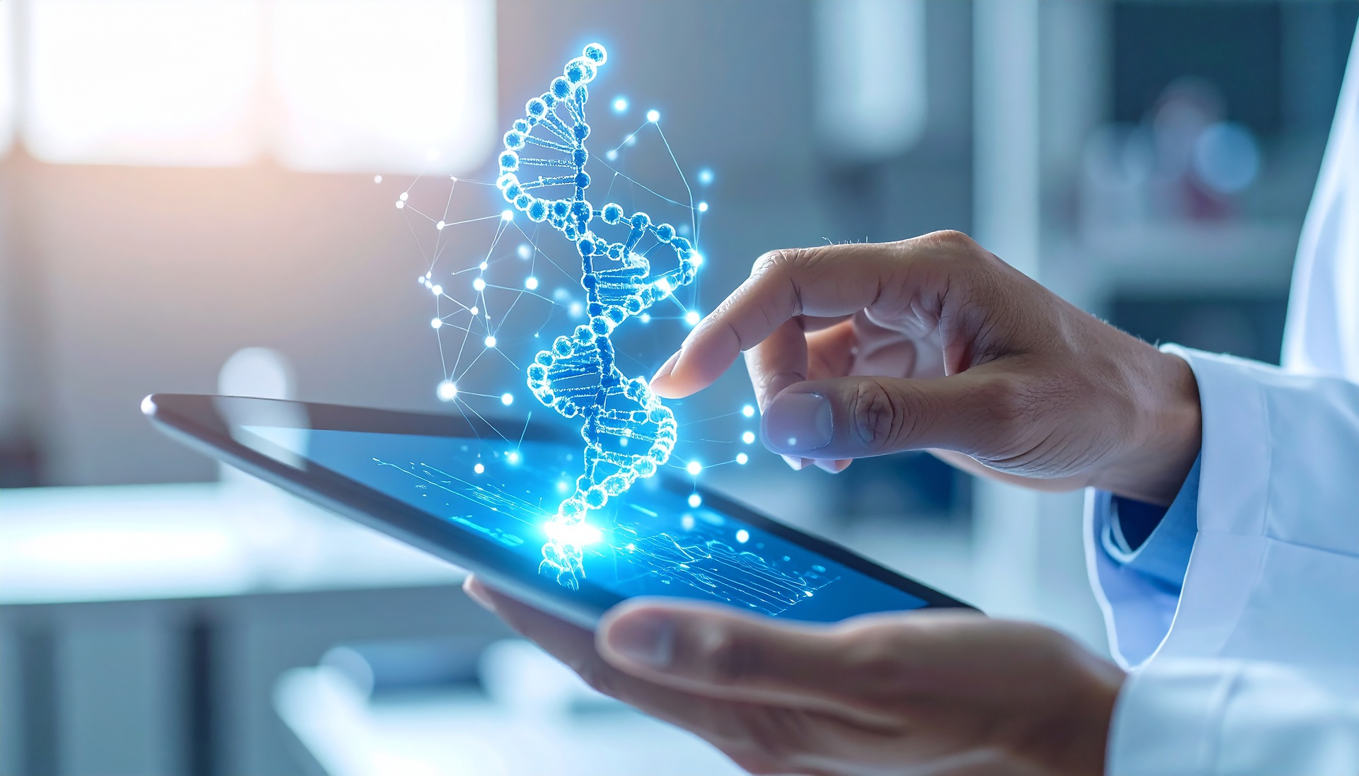 Digitale DNA-Visualisierung auf Tablet | IVDR Leistungsbewertung